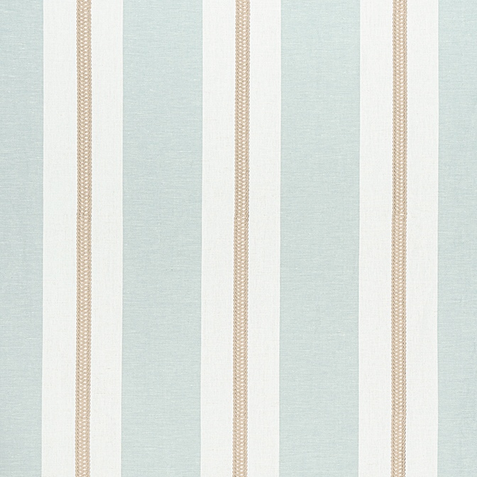 Anna French Alden Stripe Embroidery in Beige